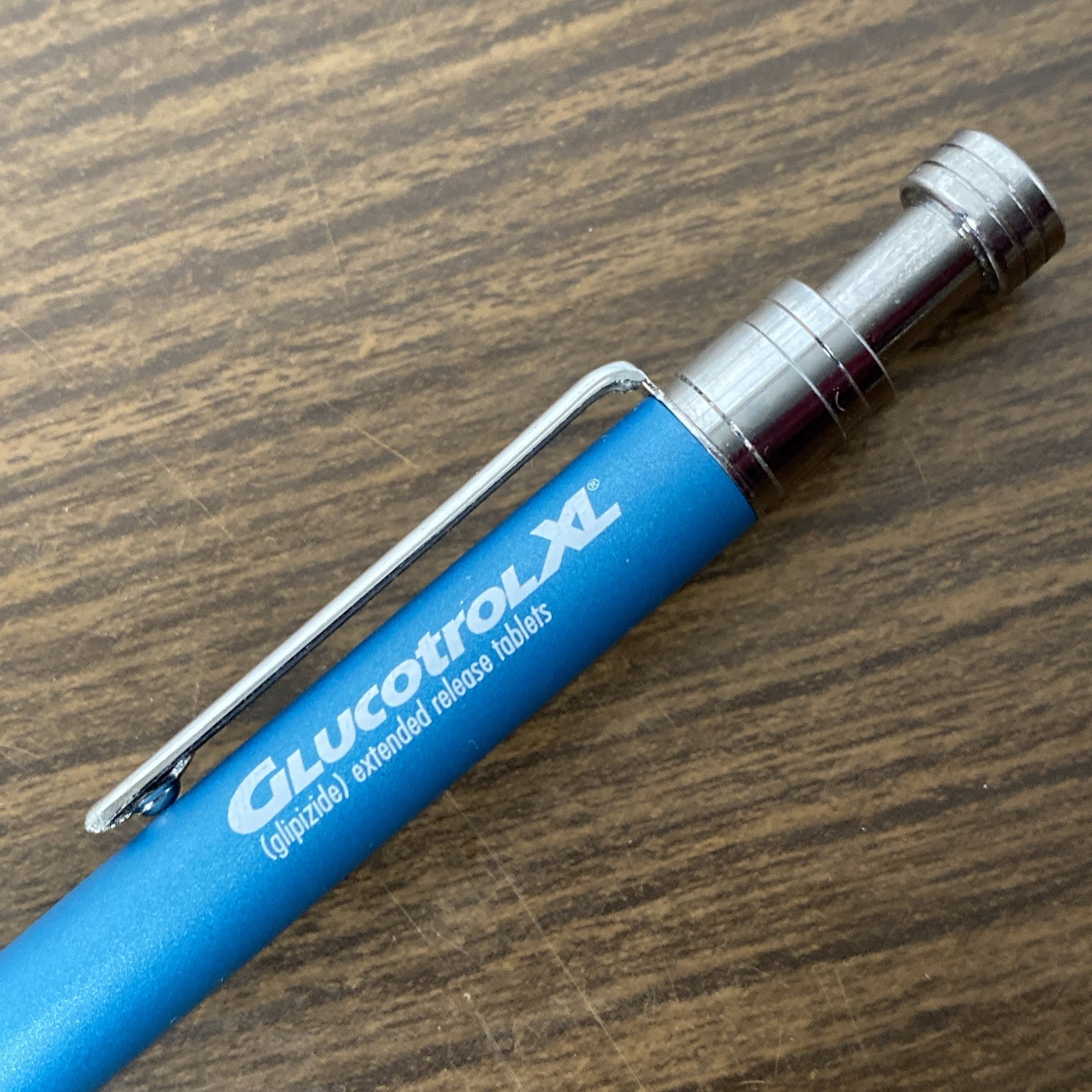 Rare Glucotrol XL Heavy Metal Drug Rep Pen Pharmaceutical Pharma Writes