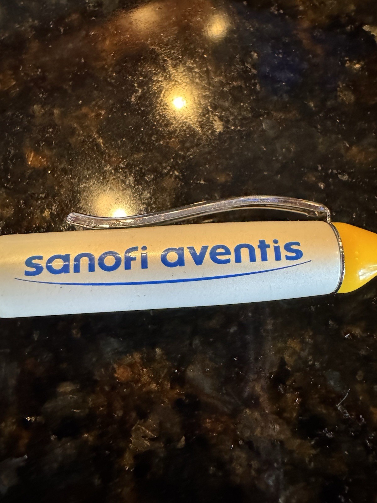 Pharmaceutical Sanofi Aventis Heavy Metal Pen Colorful
