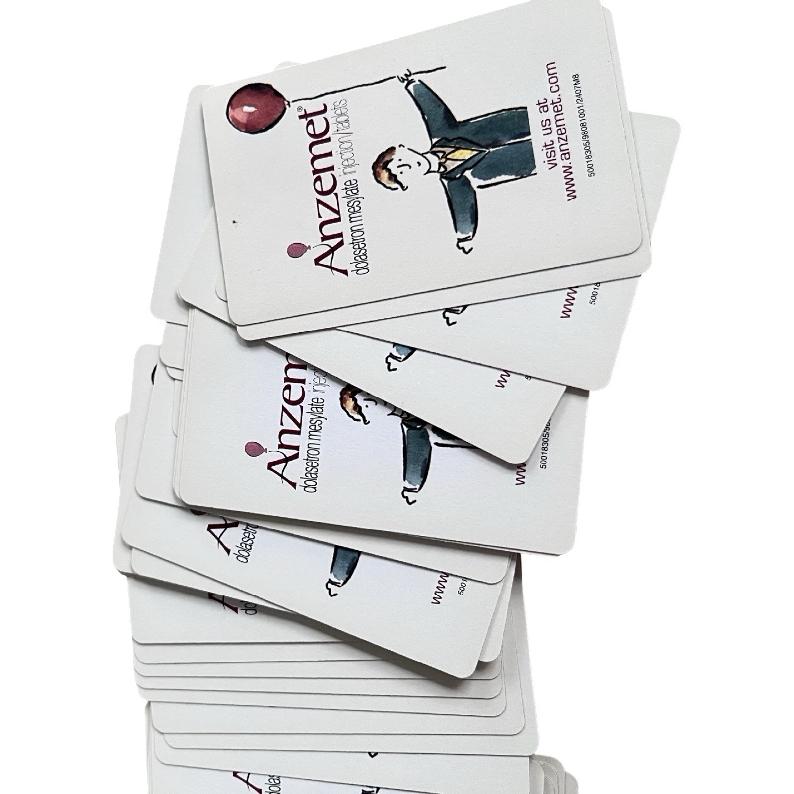 Discontinued Pharmaceutical Memorabilia Anzemet Playing Cards Advertising