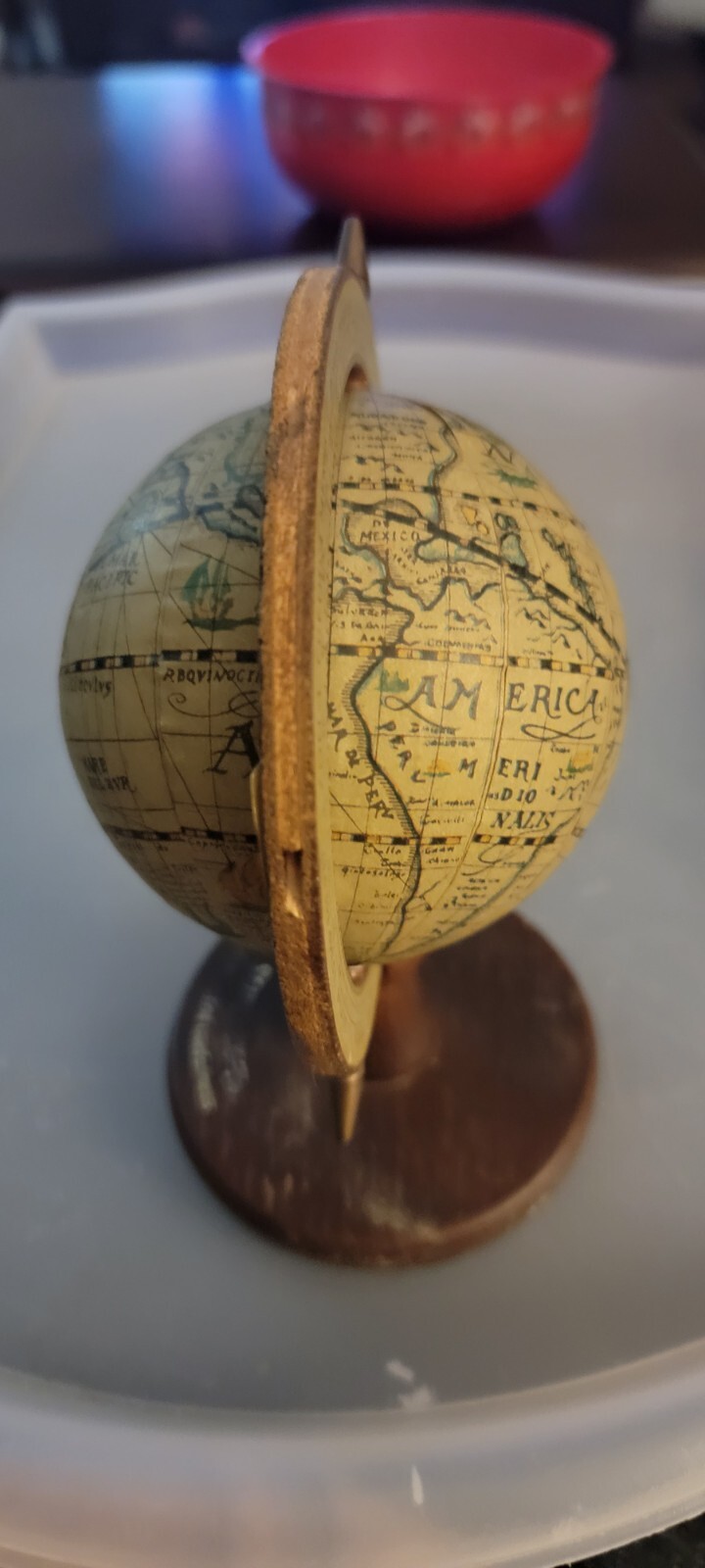 Vintage Surbex-T Pharmaceutical Rep Drug Advertising World Globe Small 5″
