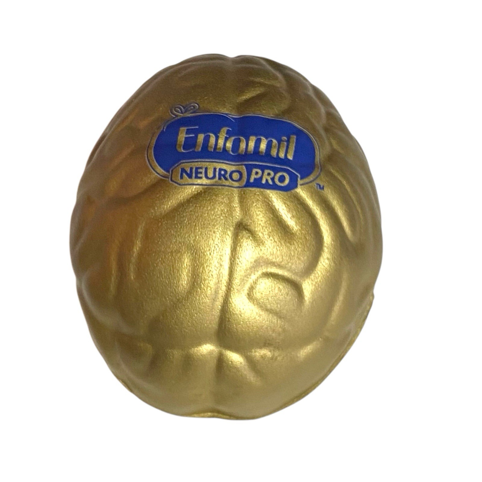 Pharmacy Pill Enfamil NeuroPro Brain Stress Ball Gold Medical Promo Collectible