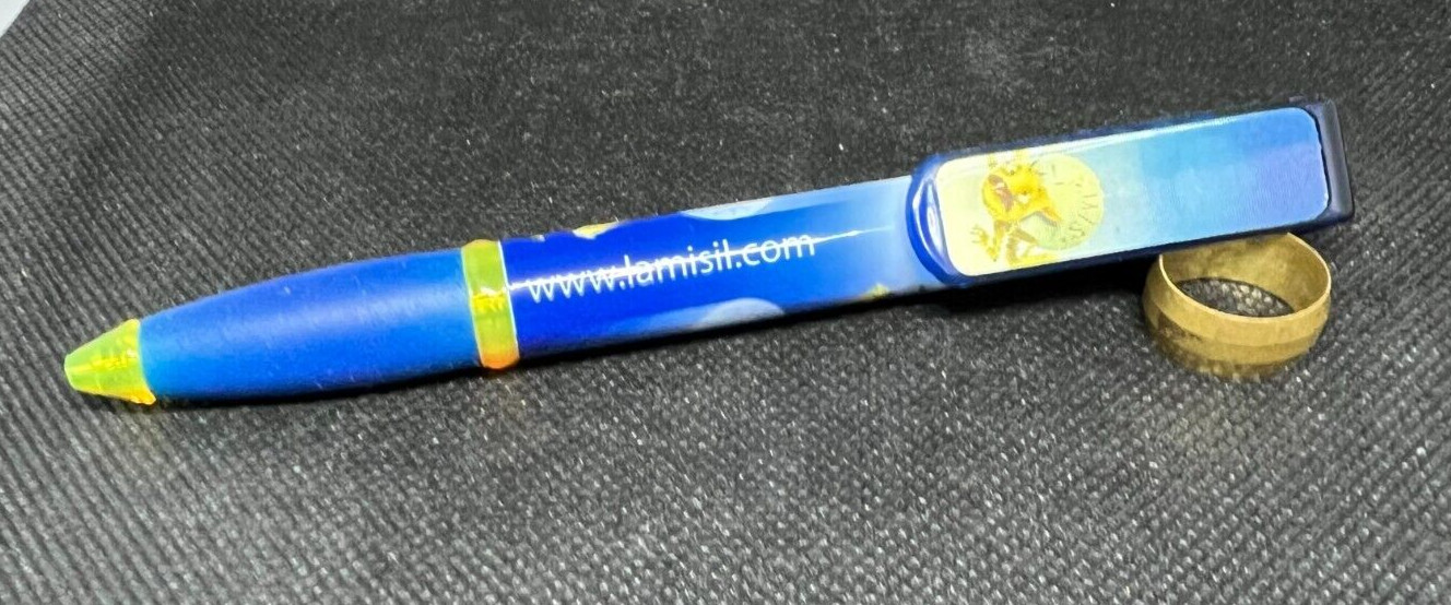 LAMISIL Digger Holographic Medical Drug Rep Pharmaceutical Pen Collectible