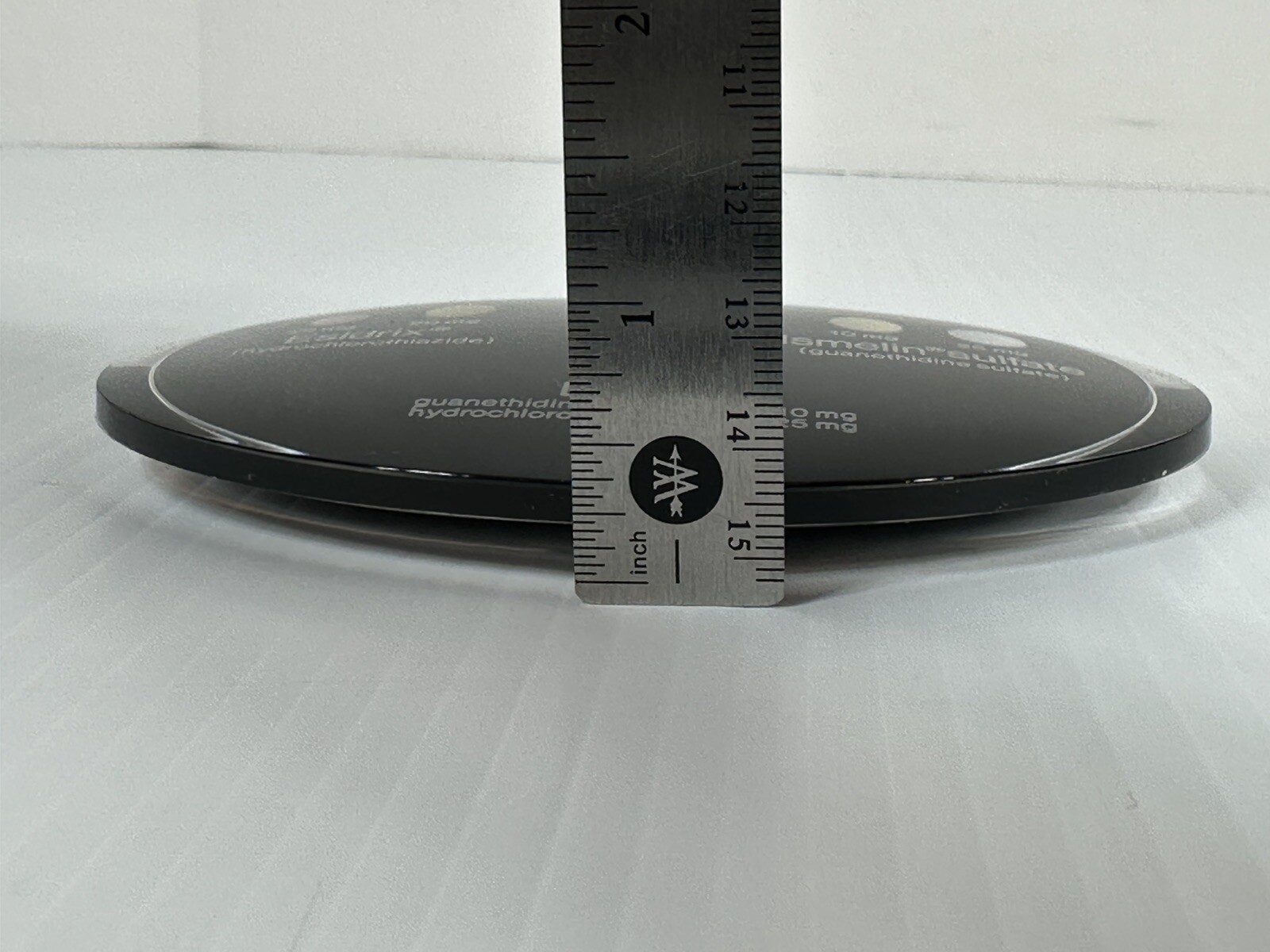 Vintage CIBA Pharmaceuticals Antihypertensive Doctor Promo Paper Weight Display