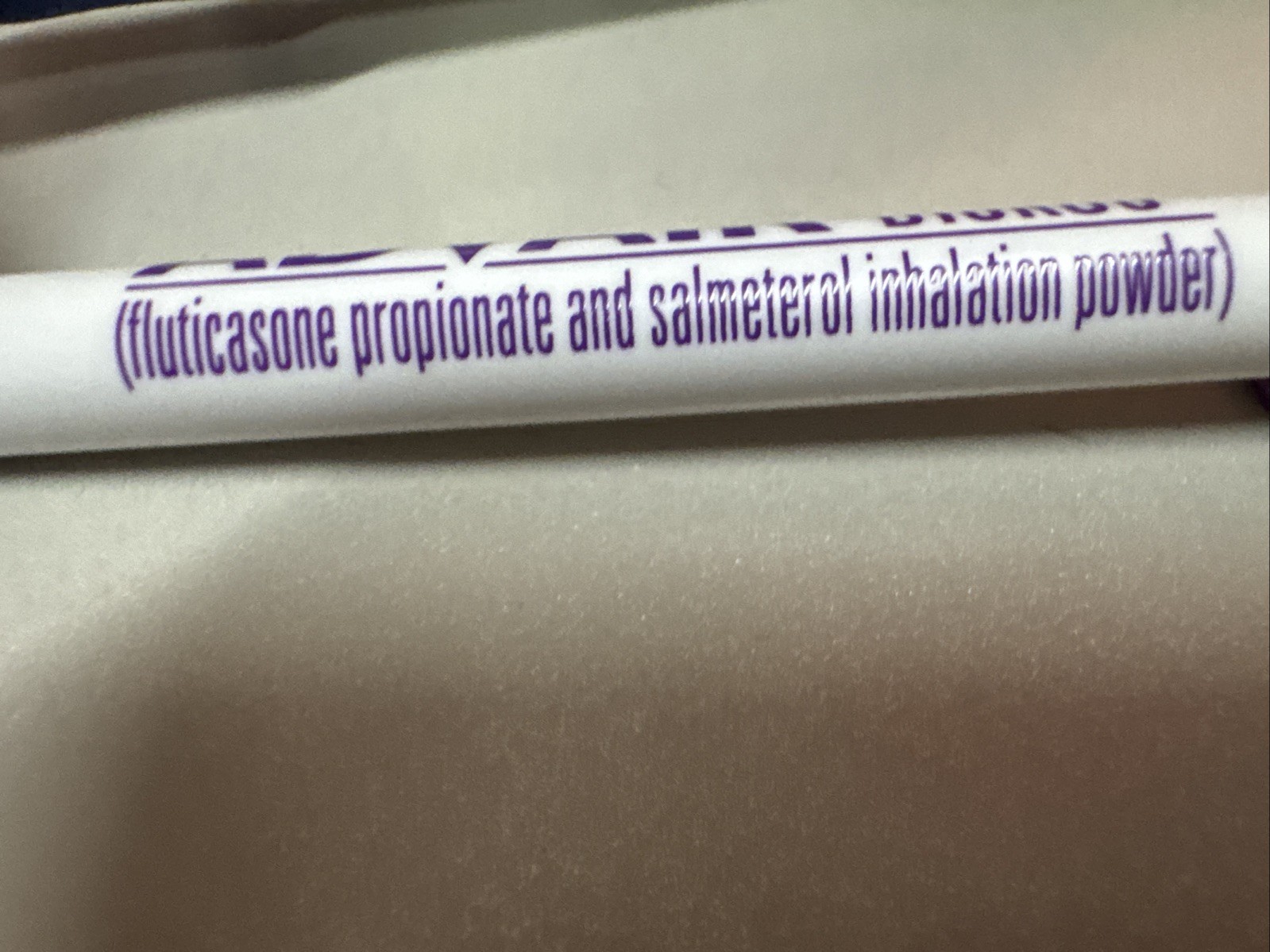 Vintage Advair Diskus Advertising Pen Ball Point Medical Pharmaceutical Pen