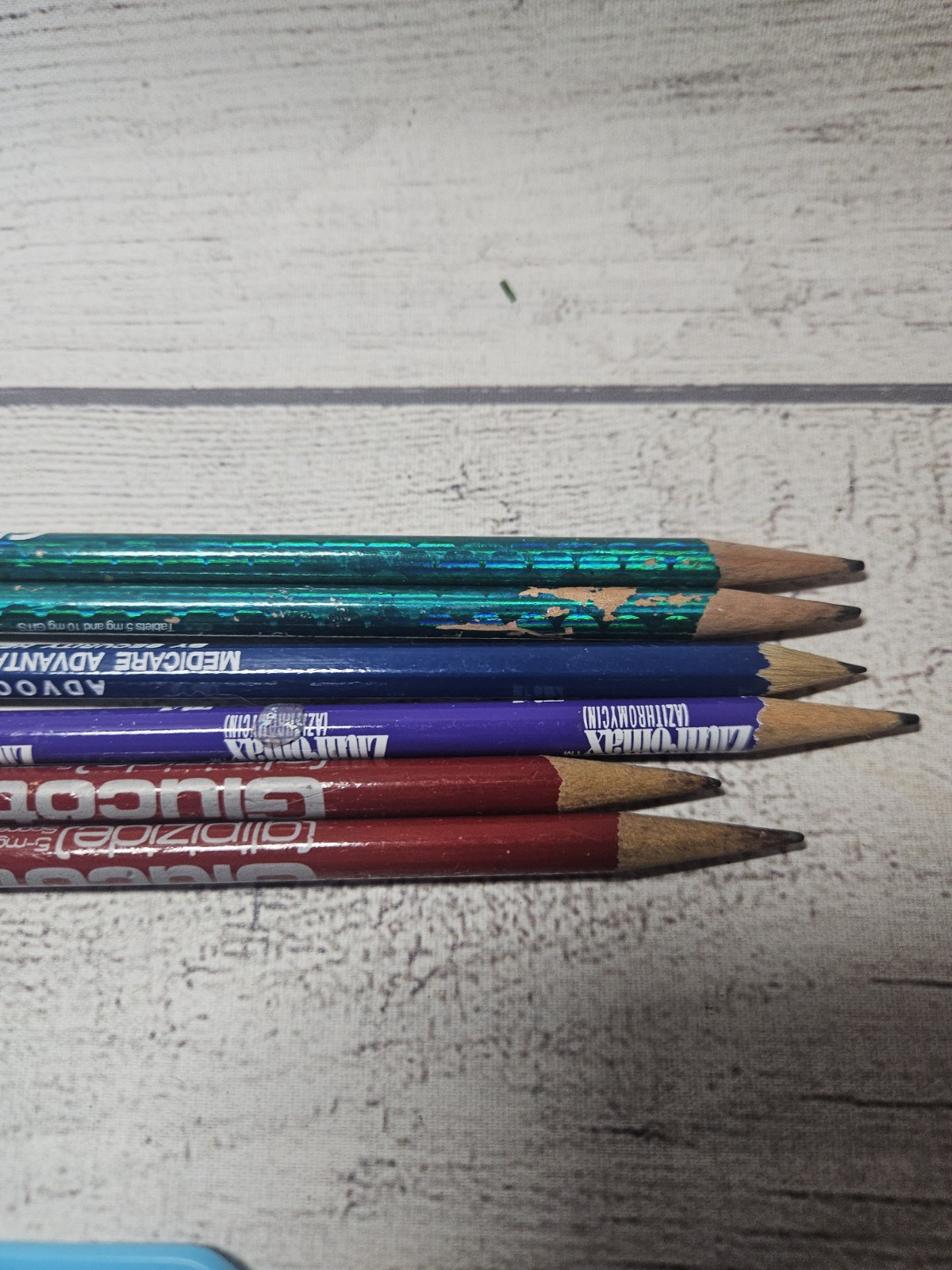 Vintage Pharmaceutical Medical Rep Lot – Pens, Clips, Calculator, Pencils, Paper