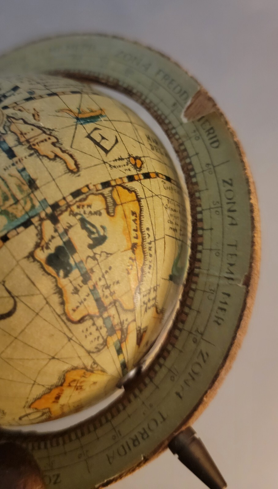 Vintage Surbex-T Pharmaceutical Rep Drug Advertising World Globe Small 5″