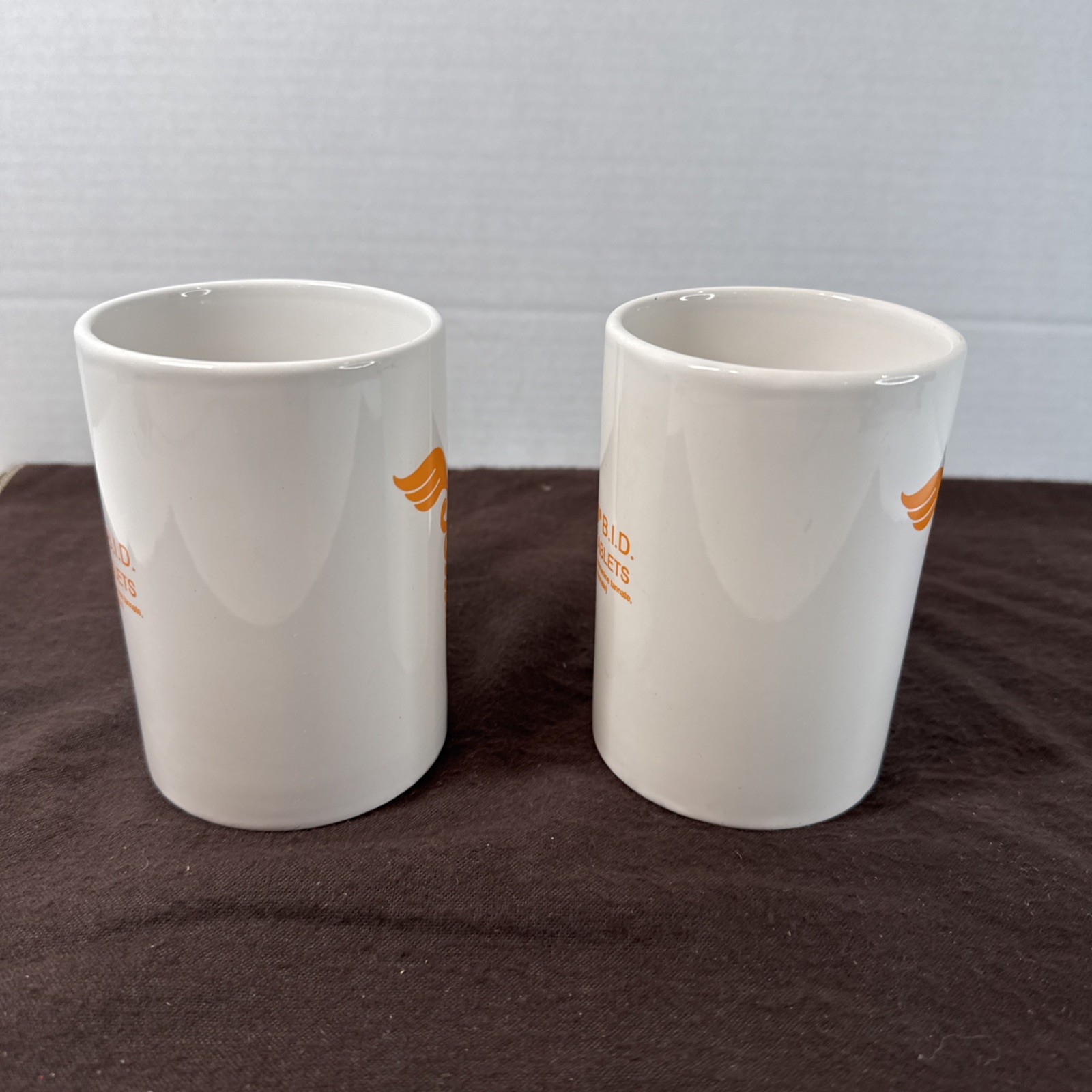 RYNATUSS B.I.D Pharmaceutical Advertising PHARMA REP 12oz Coffee Mug Set Of 2