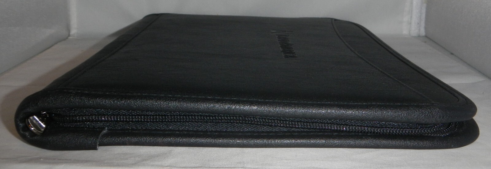 LandAmerica Financial Group Company Logo Leeds Leather Padfolio Notebook