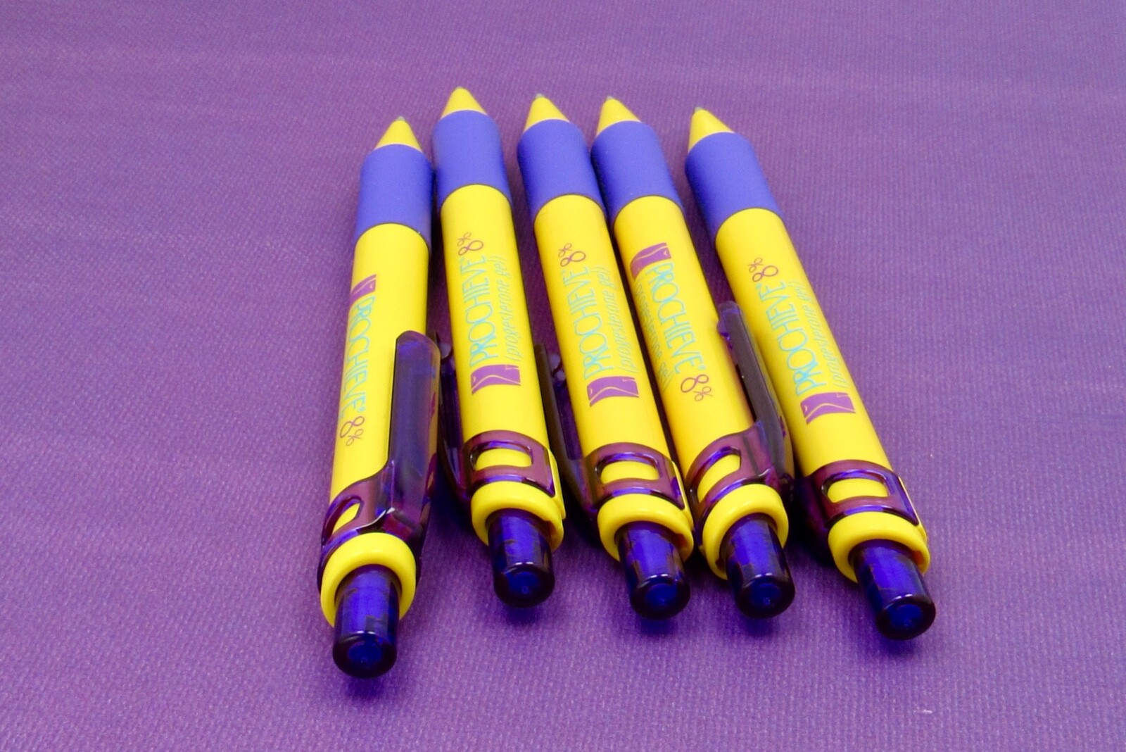 Prochieve Progesterone PENS Drug Rep Pharmaceutical Inoxcrom Spain Lot of 5 Rare
