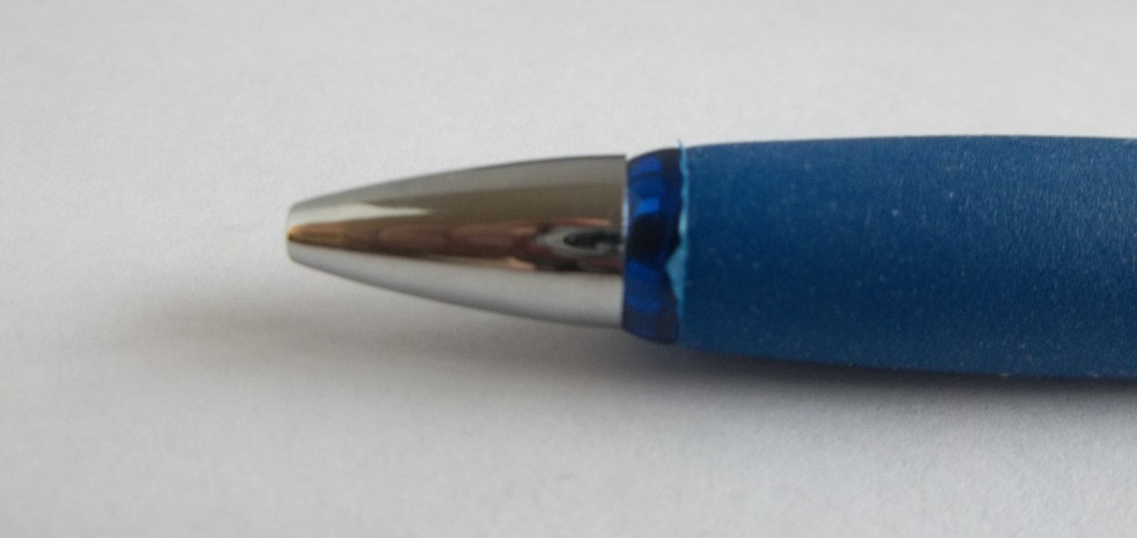 Testim 1% Promotional Pen – Metal Body w/ Rubberized Grip – Medium Weight