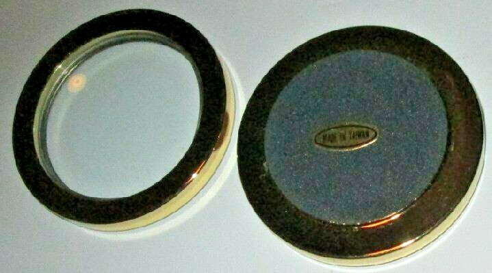 Pharmaceutical Promo ACTICIN & MENTAX Creams Paperweight & Magnifier 2.5″ in box
