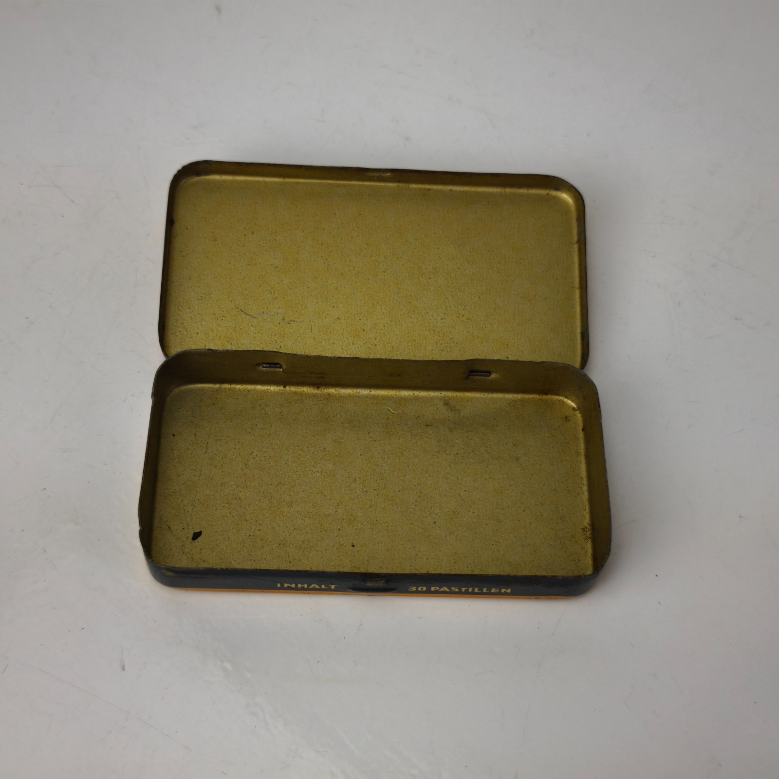 Antique German Panflavin Pastilen BAEYR Medical Empty Tin Box c.1930 #6084