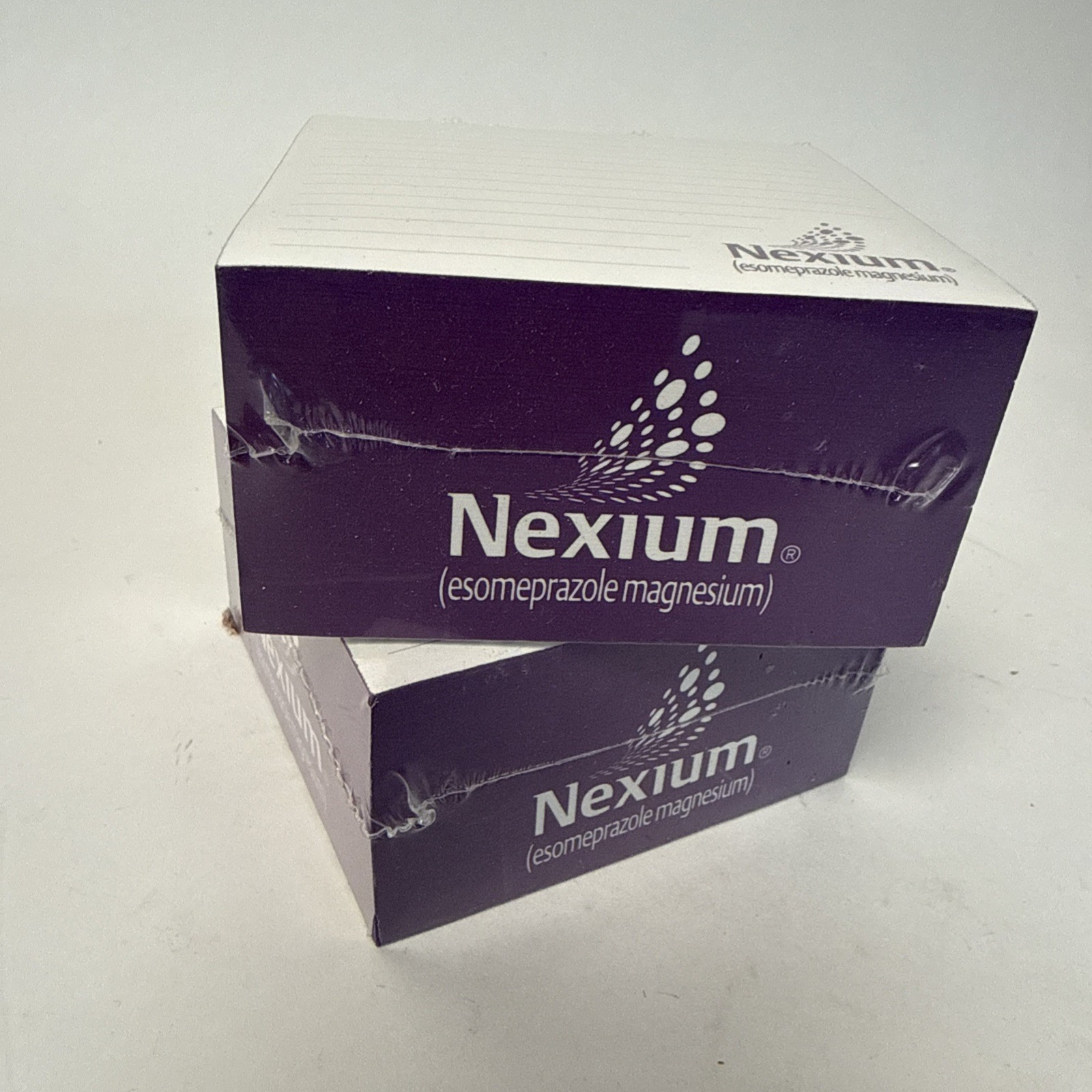 New Sealed Nexium Post-It Note Pad Doctor Swag Drug Rep Set of 2