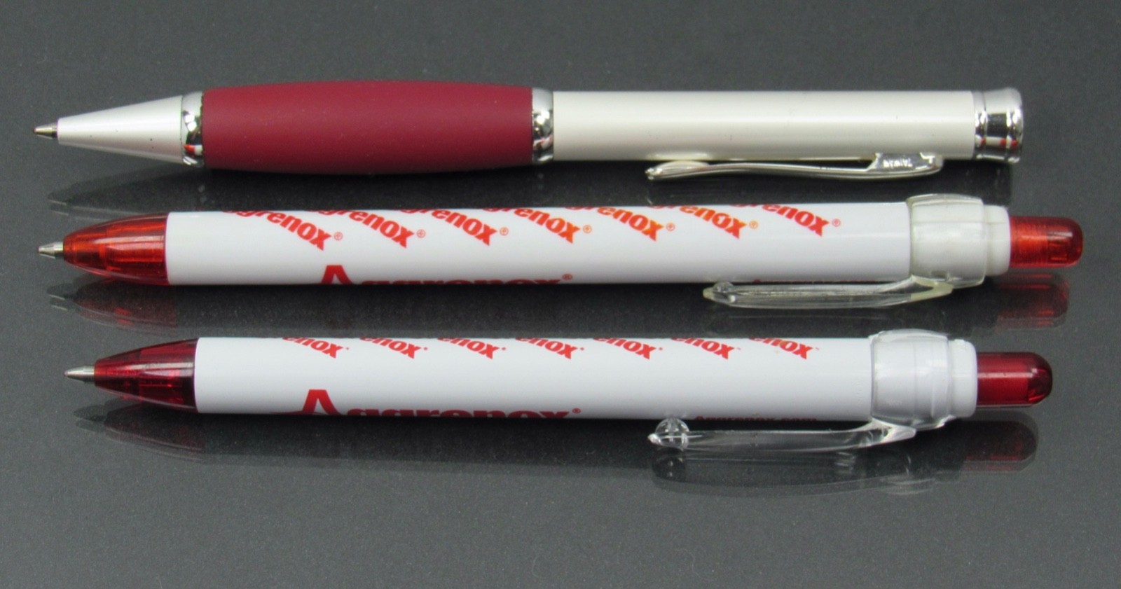 Drug Rep Lot 3 Different Aggrenox PENS Pharmaceutical Advertising Metal Plastic