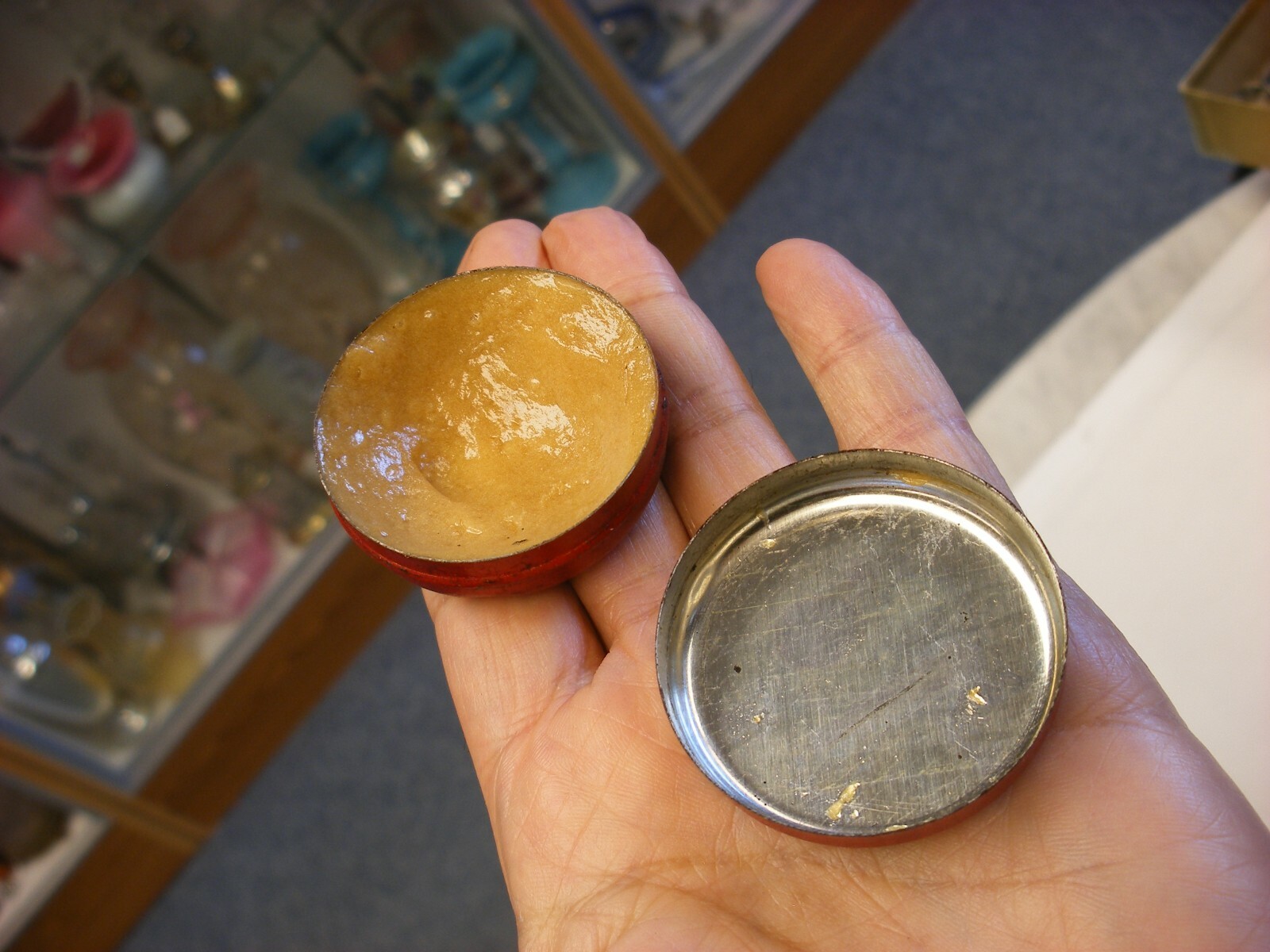 Antique Vtg Medical Dental Pharmacy – Kleen Foot Balm Tin