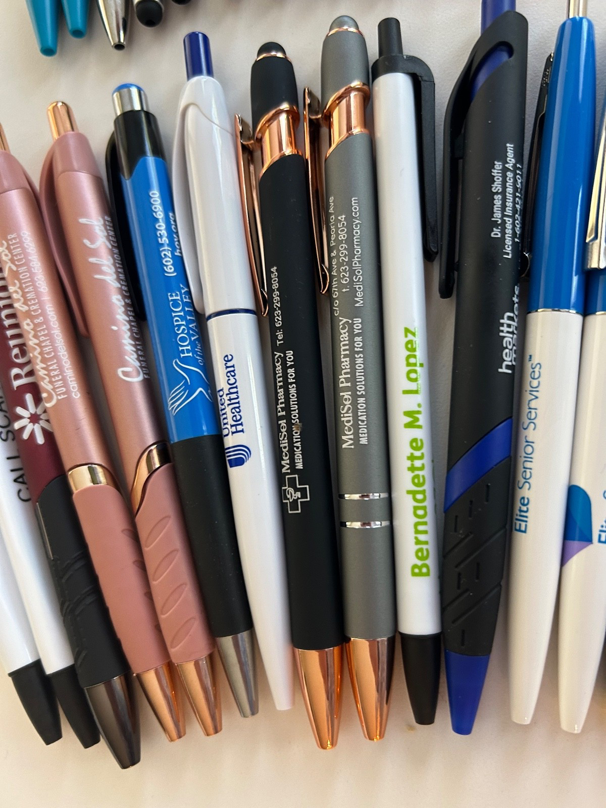 31 Lot Promo PENS Healthcare, Medical Services, Aging,Senior Living, Humana, UNH