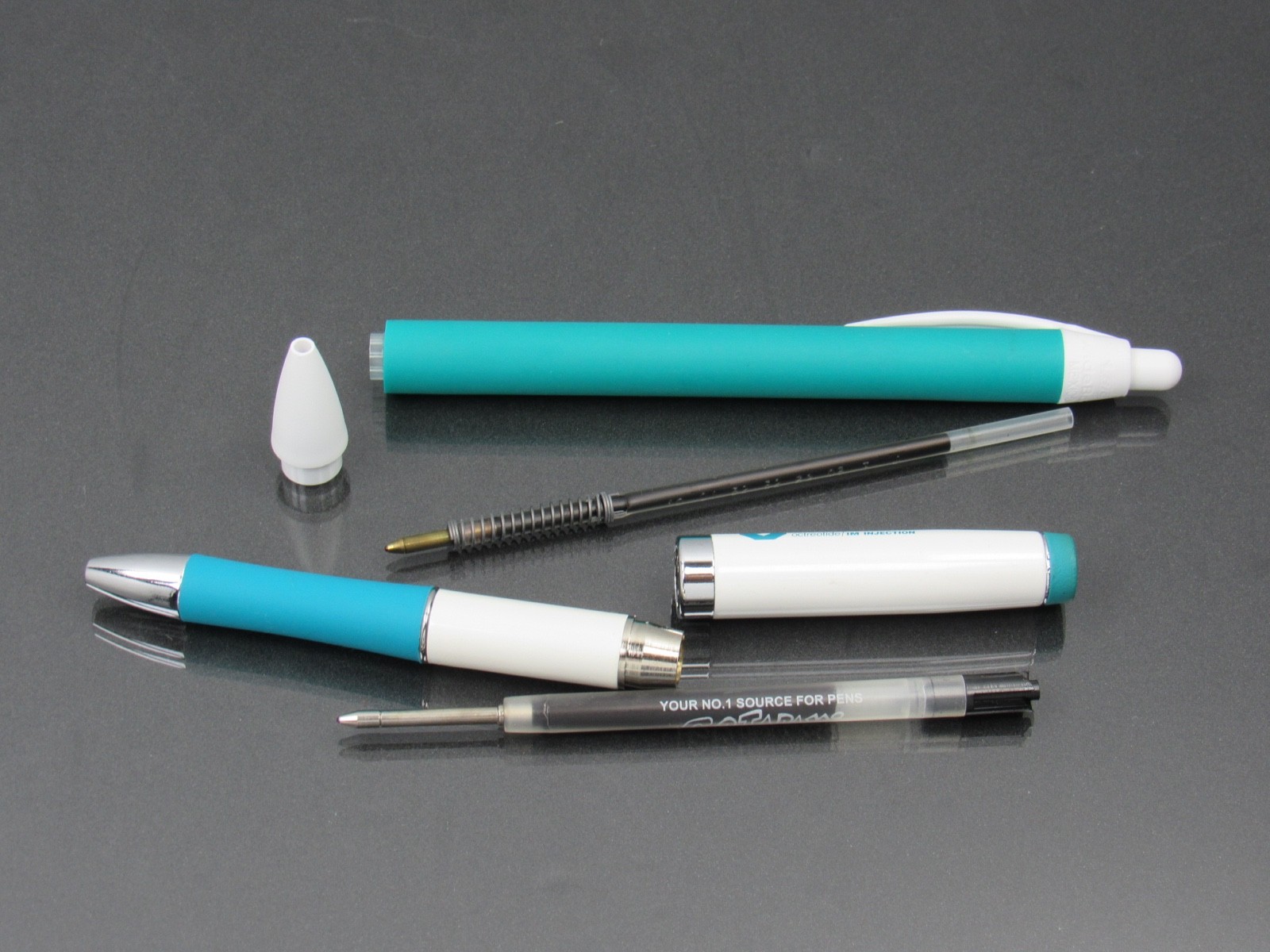 Sandostatin Plastic & Metal PENS Drug Rep Pharmaceutical Promo Advertising