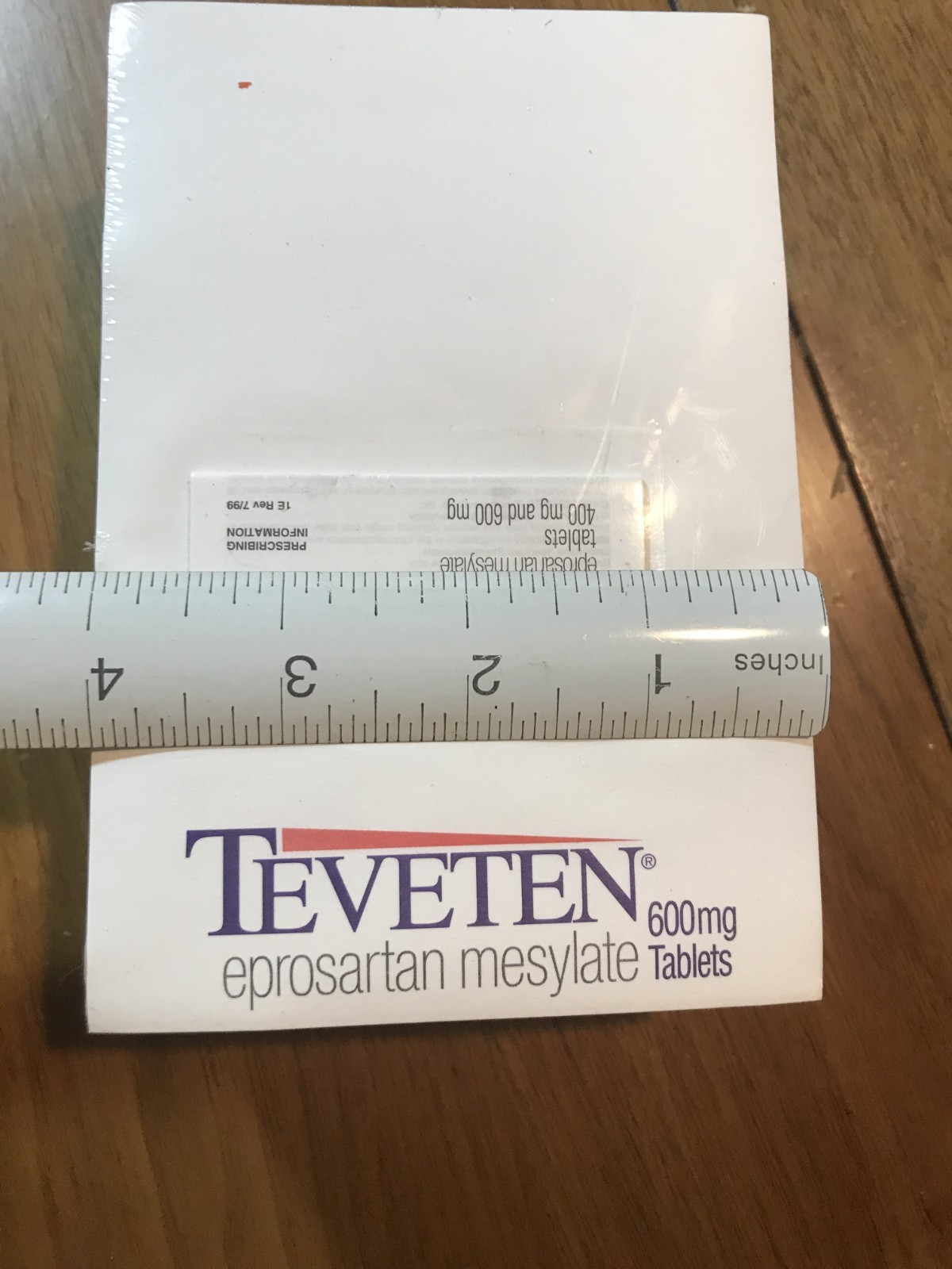 Teveten Note Pad Pharma Advertising Rep Logo New Sealed