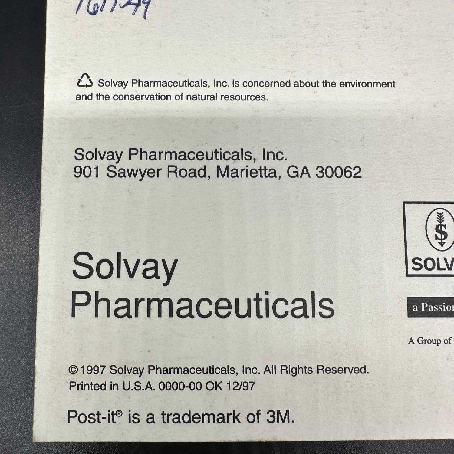Vintage Notepads Pharmaceutical Rep Promo Advertising Estratab Prometrium OBGYN