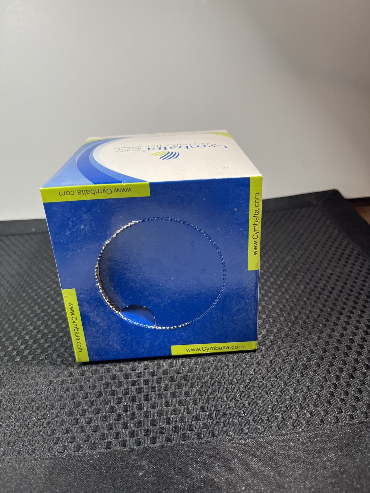 NEW Old Stock Cymbalta Tissue Box Drug Rep Merch