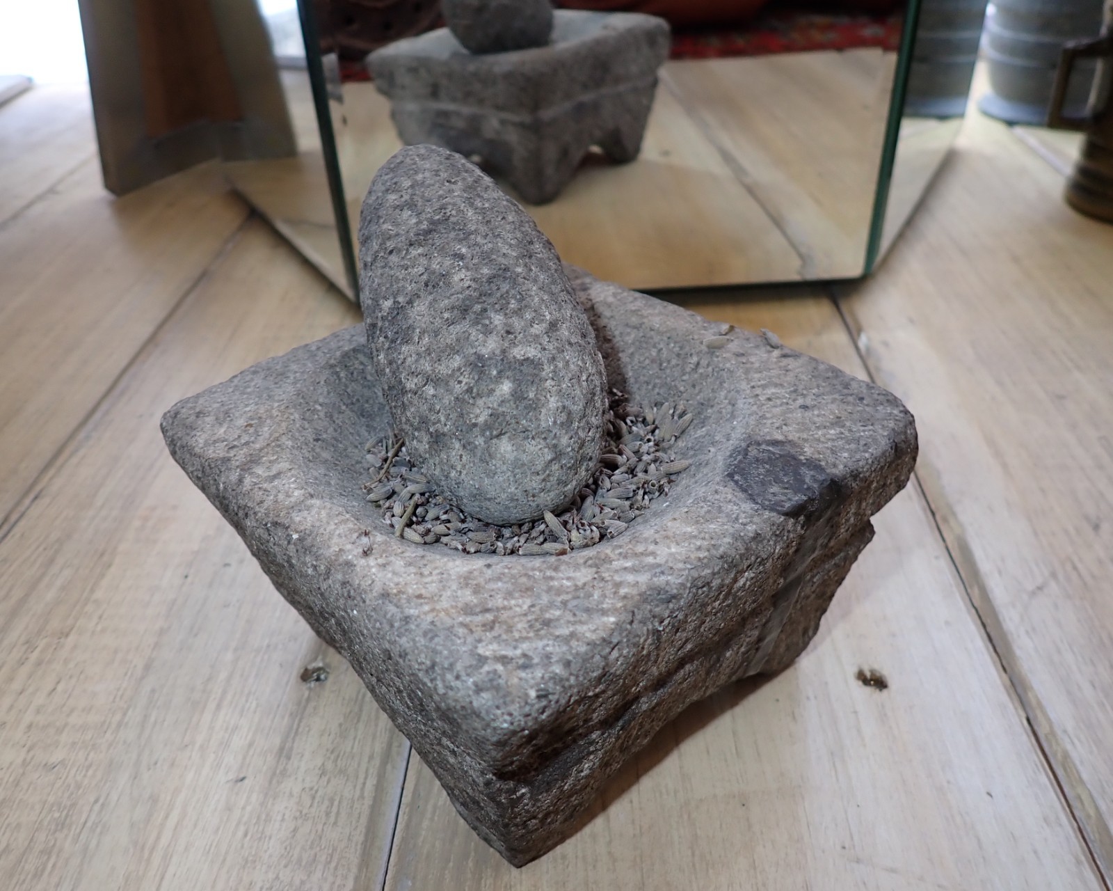 Mapuche Stone Mortar Pestle Tranantrapiwe Chile Argentina Old Rare Trananchadiwe