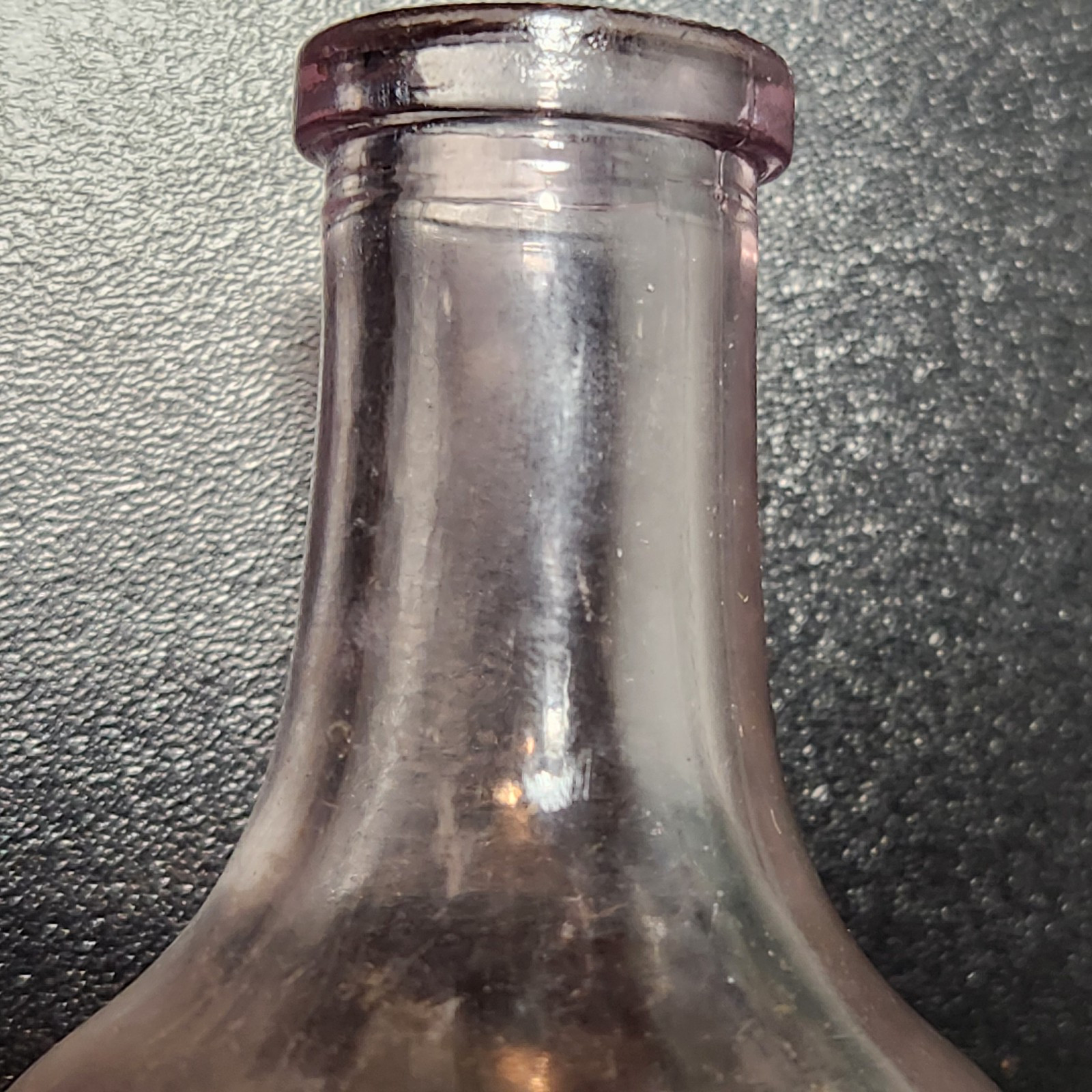VTG Clear Glass Pharmaceutical Medicine Bottle Pharmacy “CONTENTS 3 FLD OZS”