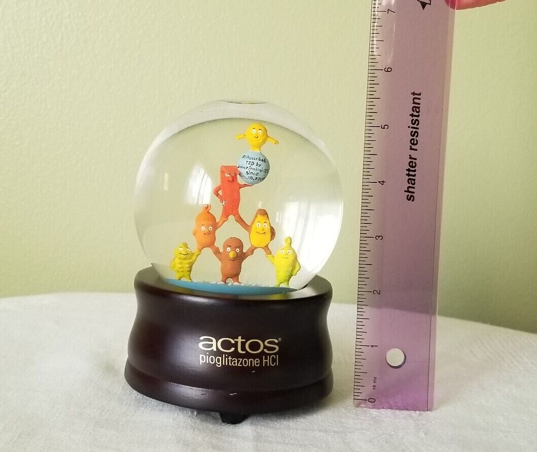 Astos Pharmaceutical Pioglitazone HCI Snow Globe Human Organs – 2001