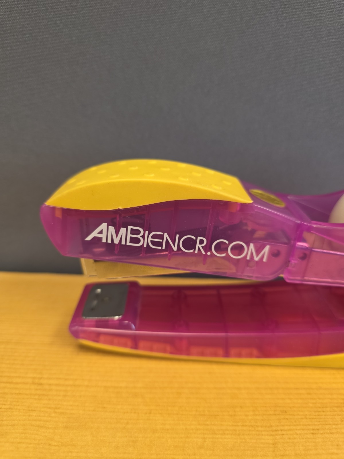 Ambien CR Pharmaceutical Drug Rep Stapler Tape Dispenser Tapeler Collectible