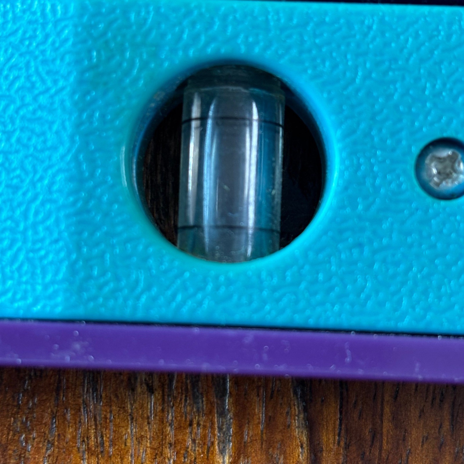Vintage Zyprexa Olanzapine Pharma Promo Magnetic Level Purple Teal Rare Collect