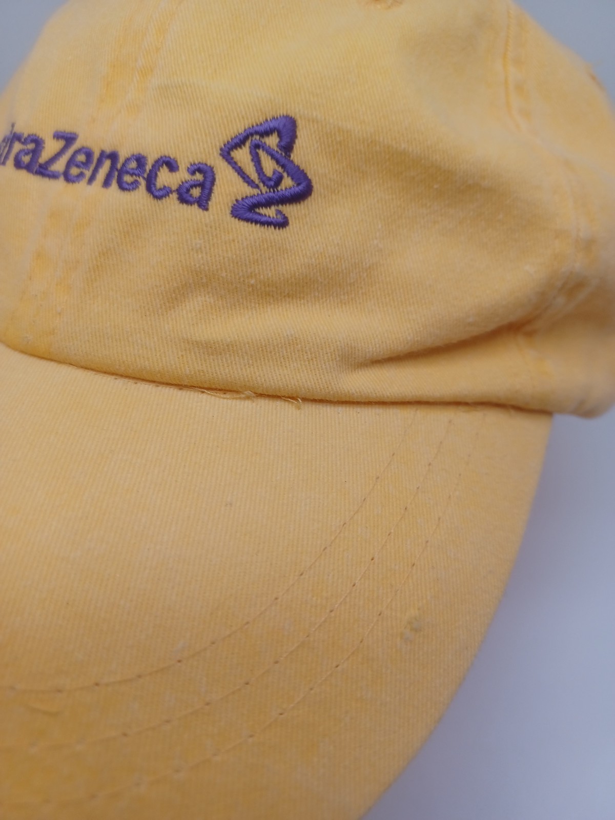 Rare Astra Zeneca Pharmaceutical Promo Hat One Size Adjustable Embroidered