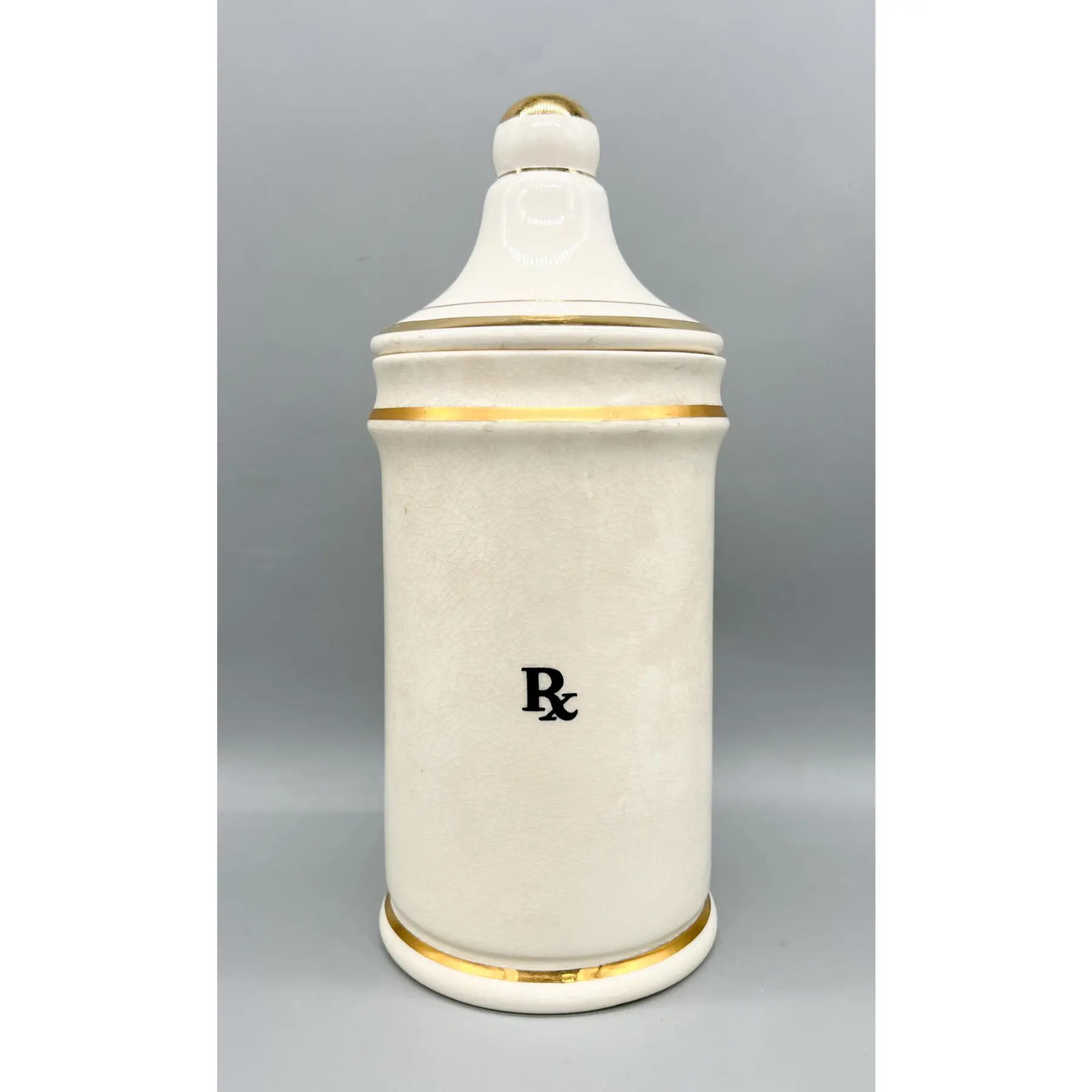 Vintage Jeanne Robinette Reproduction Apothecary Jar – Rexall Drugstore ceramic