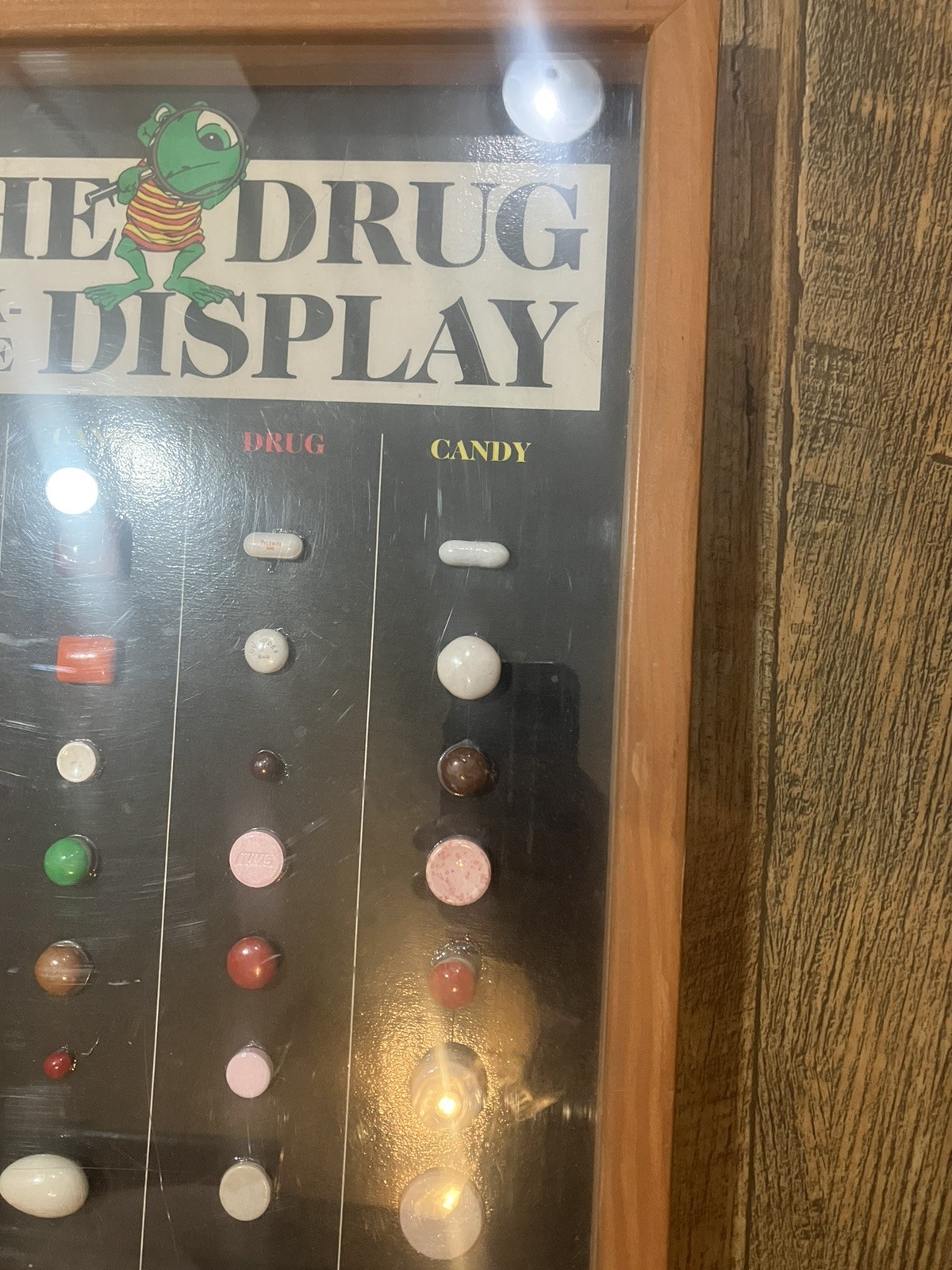 RARE Vintage D.A.R.E. “The Drug Look-Alike Display” Educational Health Exhibit