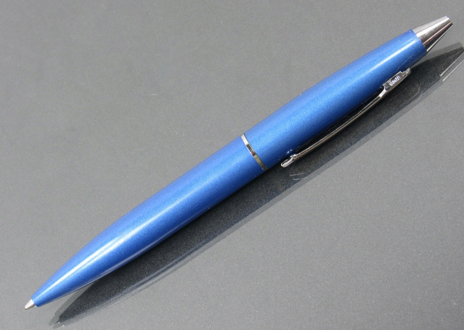 Metallic Blue Zoloft Metal Stylus PEN Drug Rep Pharmaceutical Promo Advertising