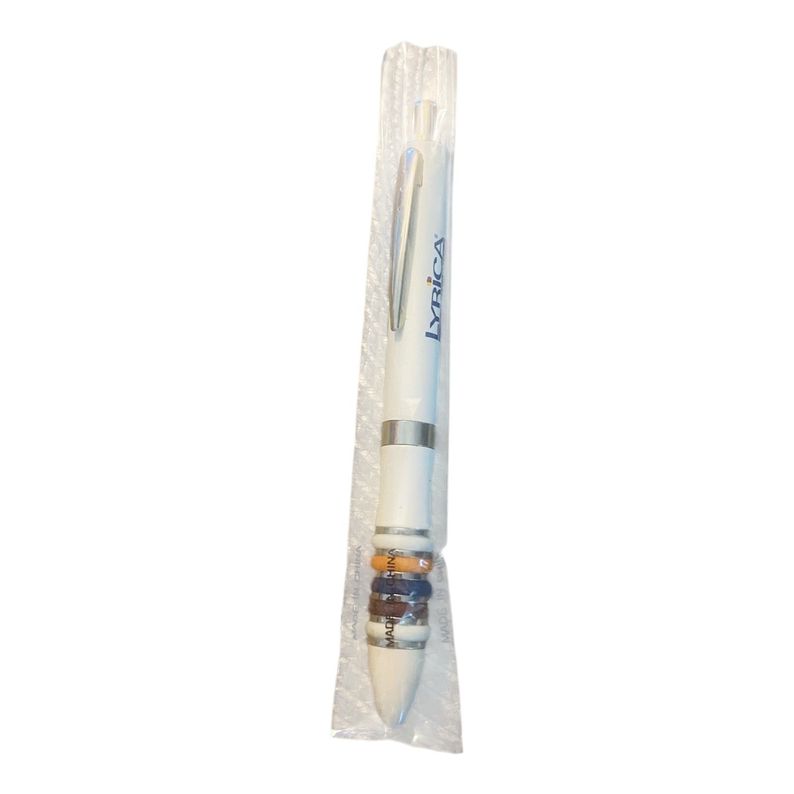 Drug Rep Lyrica Pfizer Collectible Heavy Metal Pen RARE Original Package