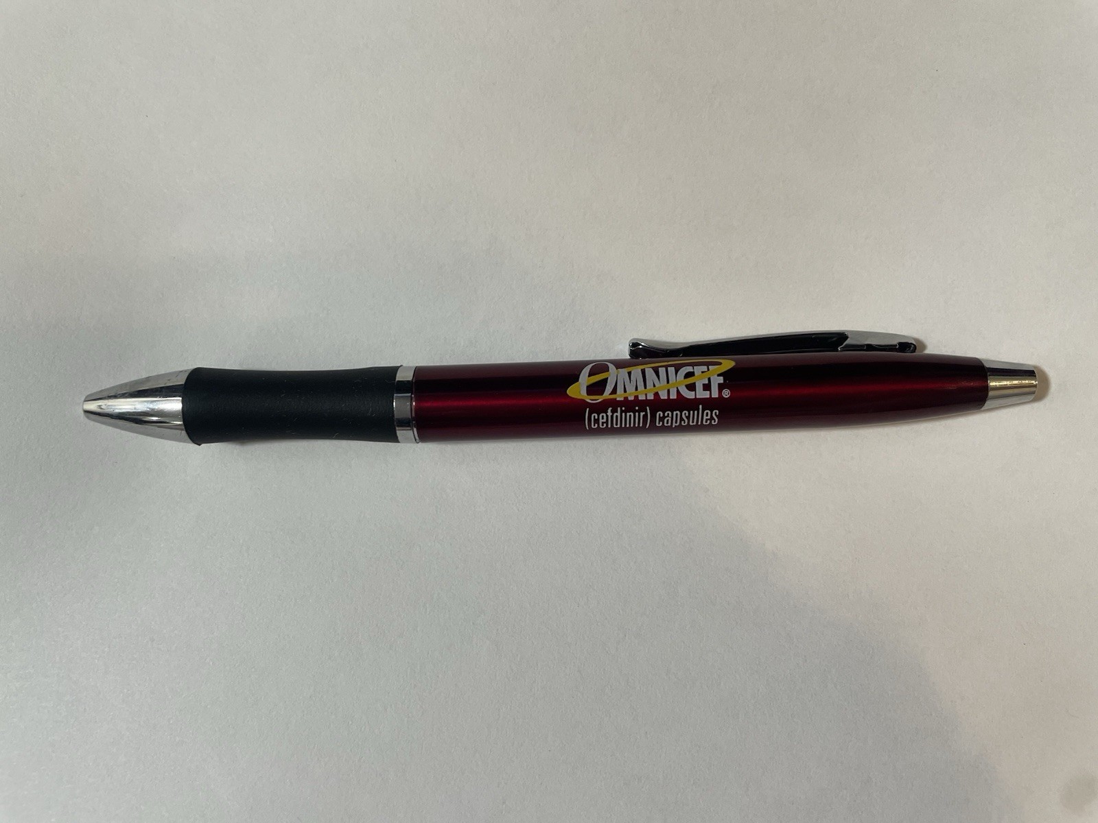Omnicef Cefdinir Pharmaceutical Drug Rep Metal Pen Stylus Premium UNTESTED AS IS