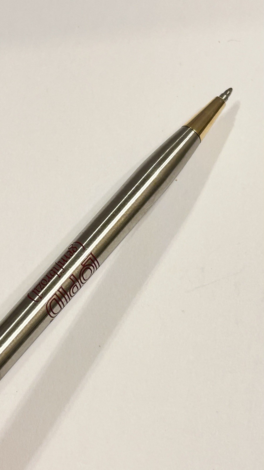 Stainless Steel Medical Drug Promotional Pharmaceutical Advertising Pen LOPID