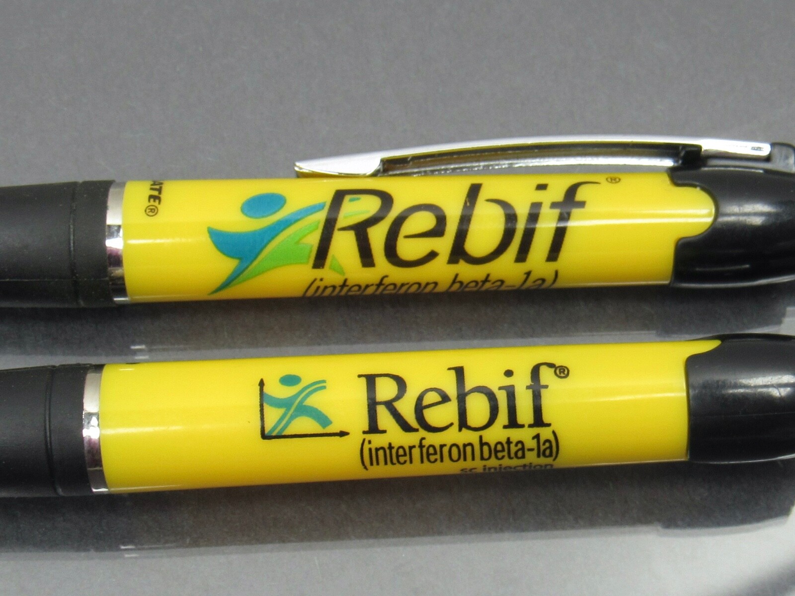 Rebif PaperMate Pens Drug Rep Pharmaceutical Promo Medical Advertising Lot of 2