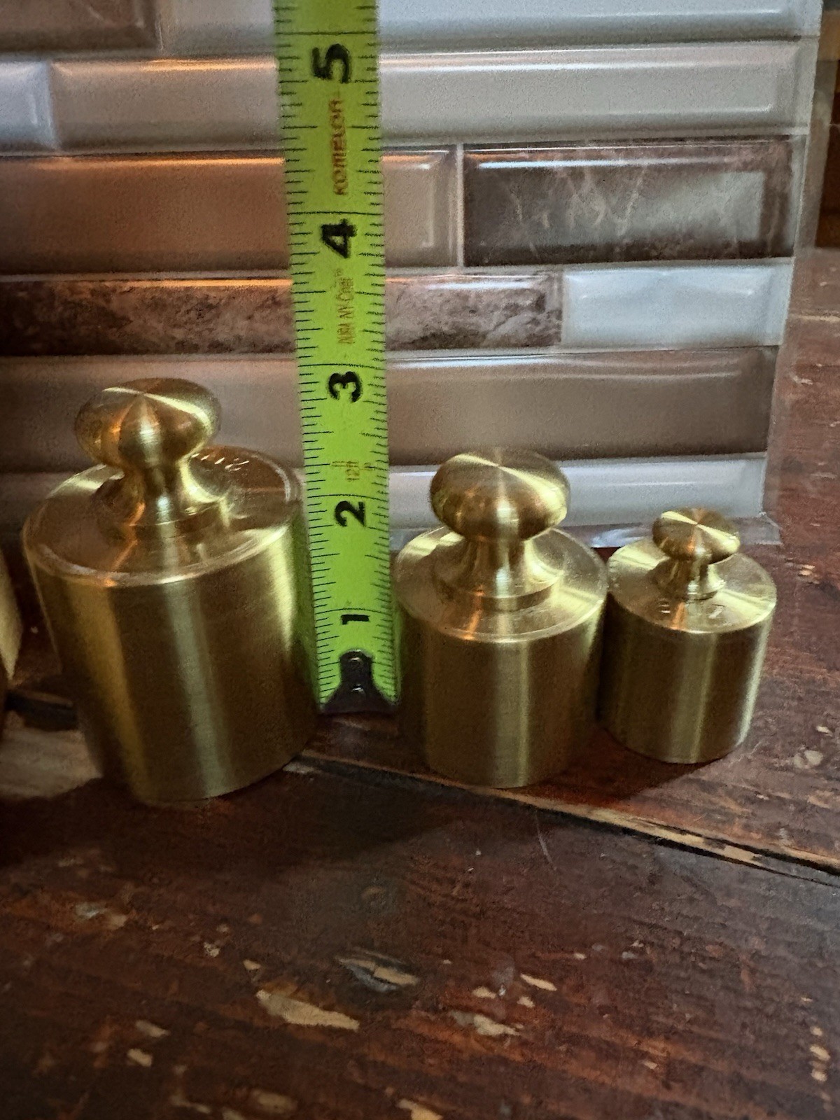 Vintage Apothecary Calibration Weight Set-10 Piece