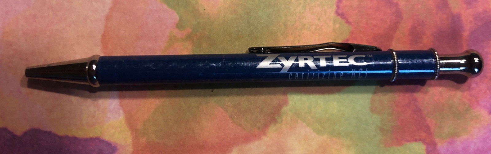 Zyrtec High Quality Cart Pen Drug Rep Pharmaceutical Promo Medical Advertising