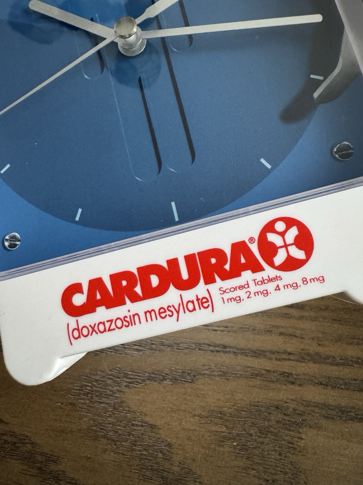 Cardura Prescription Pharmacy Clock Pharmaceutical