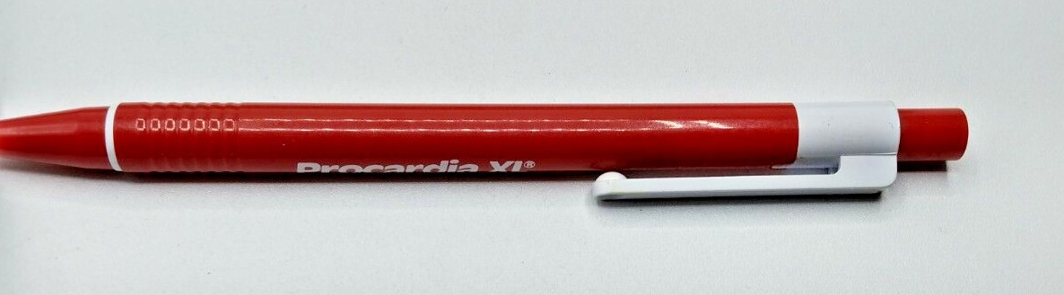 PROCARDIA XL NIFEDIIPINE Pharmaceutical Drug Rep Pen Vintage Retro Rare