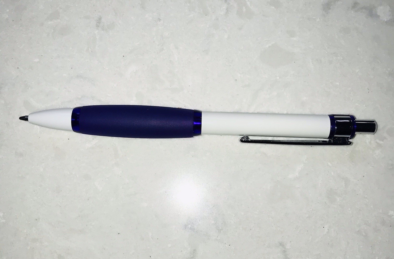 Pharmaceutical Advertising ALLEGRA Drug Rep Paper Mate Click Pen w/ Grip Writes