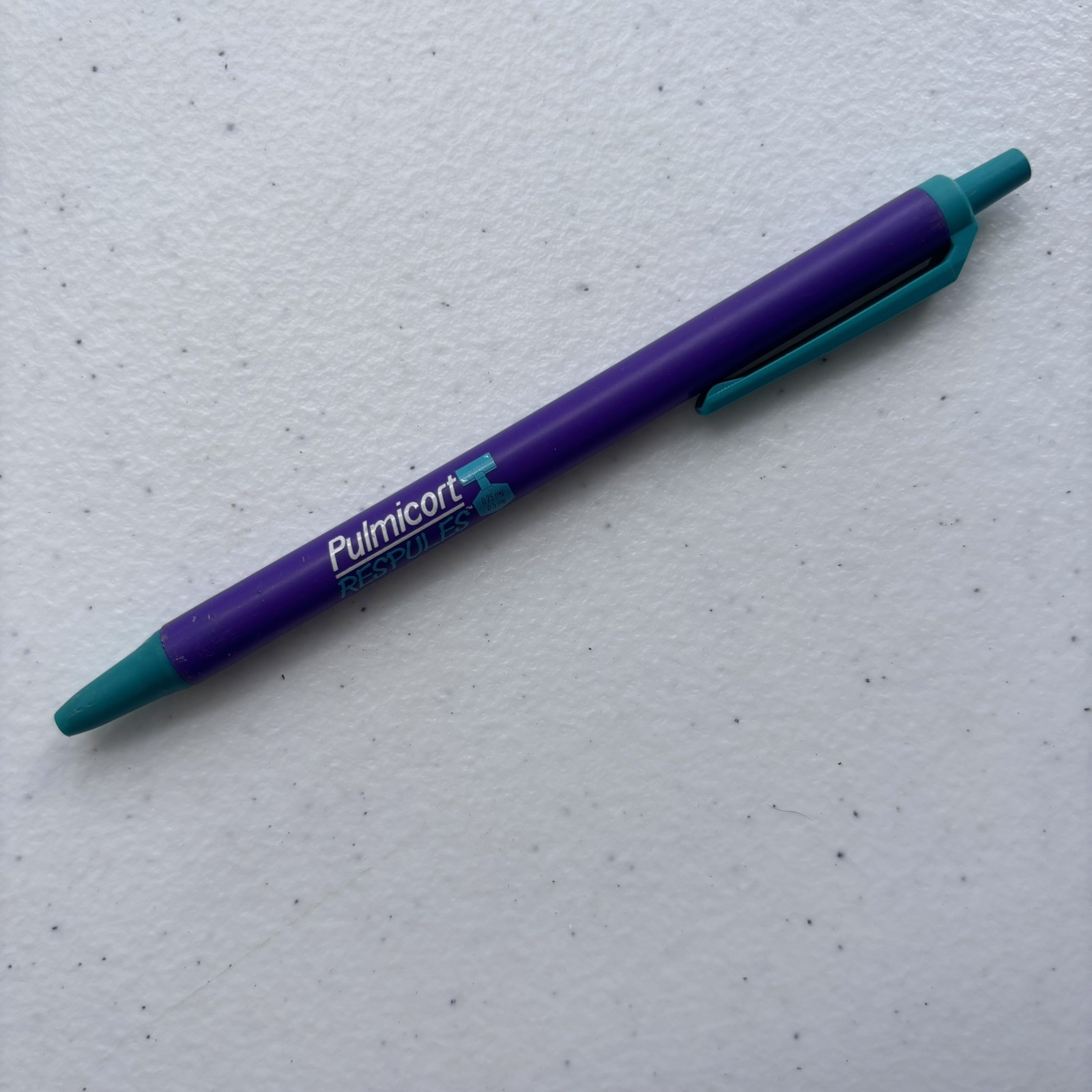 Pulmicort Respules Drug Rep Pharmaceutical Advertising Plastic Click Pen Medical