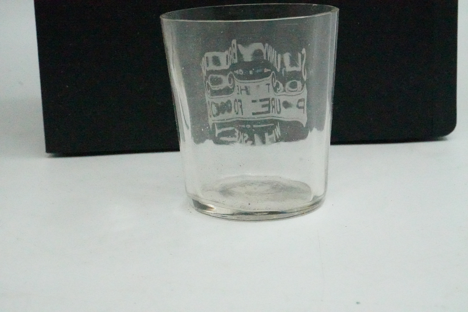 Apothecary Dose Measurement Shot Glass Cup Sunny Brook Pure Food Whiskey