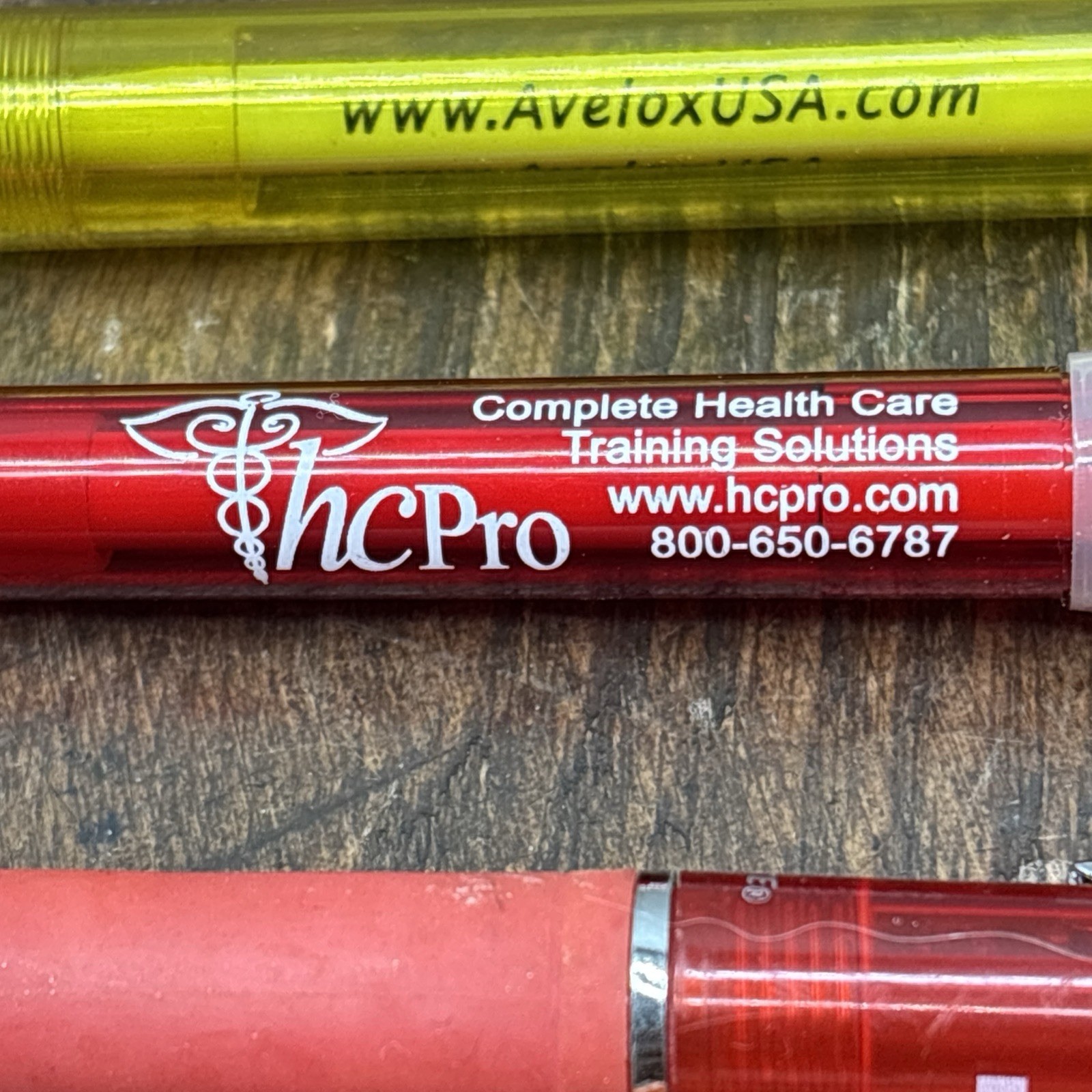 Lot 6 Pharmaceutical Drug Rep Pens Medical, Collectibles, Heavy Metal, Plastic