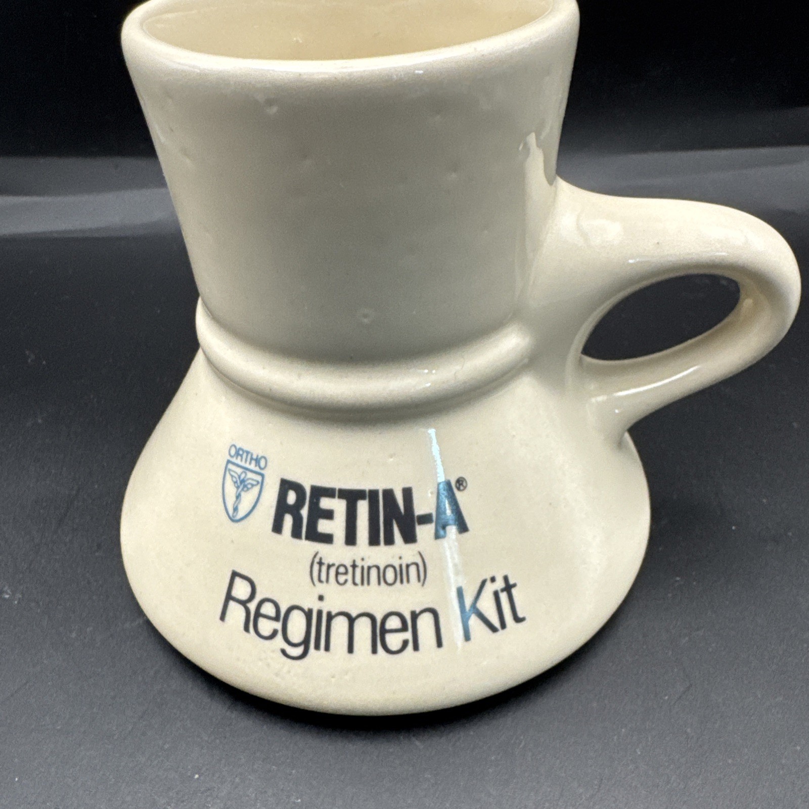 Vintage Non Spill Mug Pharmaceutical Advertisement