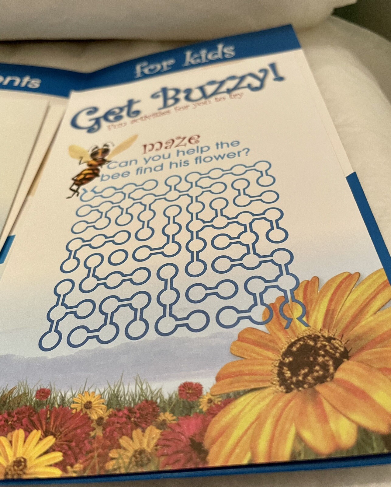 NASONEX 2005 Pharma ” BEE PREPARED: Info & Fun Stuff ” Packet-child allergies