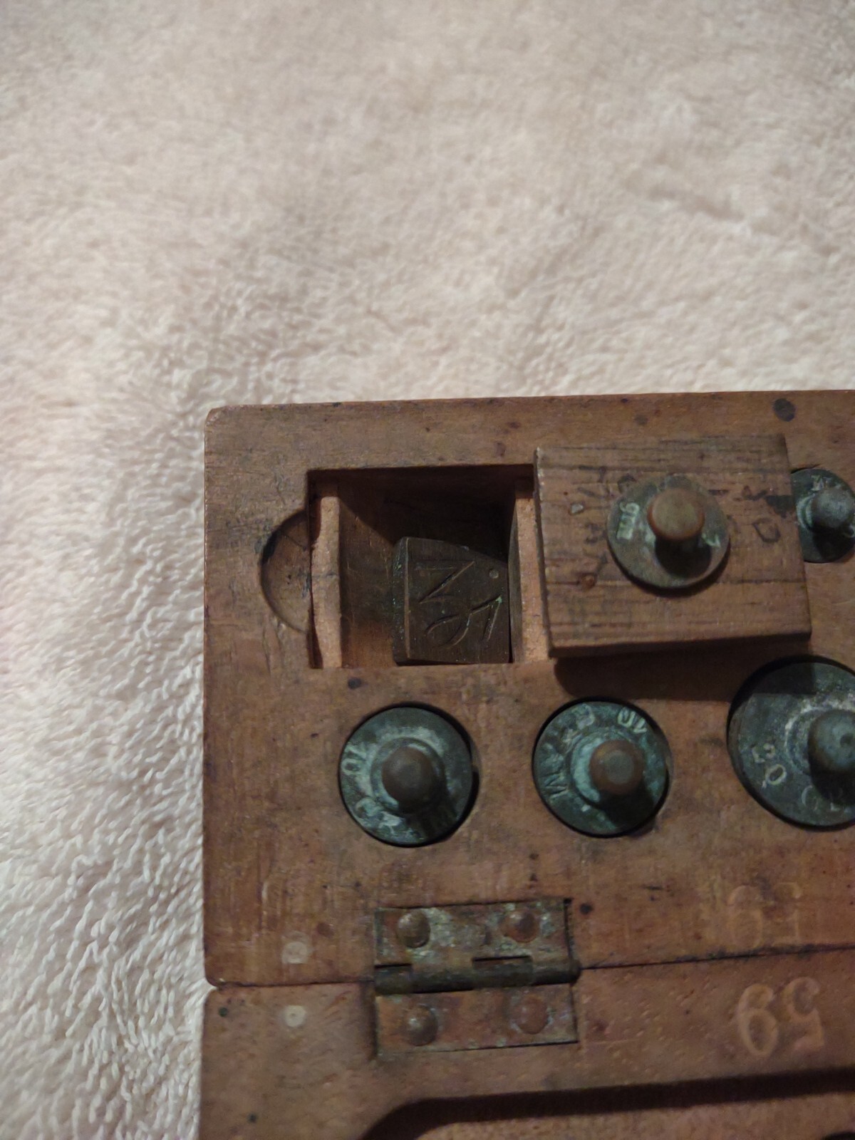 Antique Weight Set for Lab or Apothecary – Vintage Measuring tools