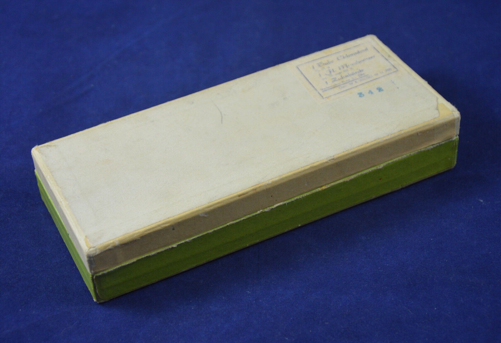 Vintage Old German Chlorodont Advertising Cardboard Box Leo Werke GMBH
