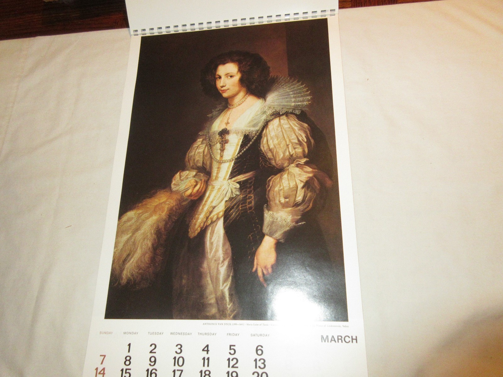 Rx , Hoechst-Roussel Pharmaceuticals Inc . ,1976 Calendar , 18 1/2″ X 11 1/2″